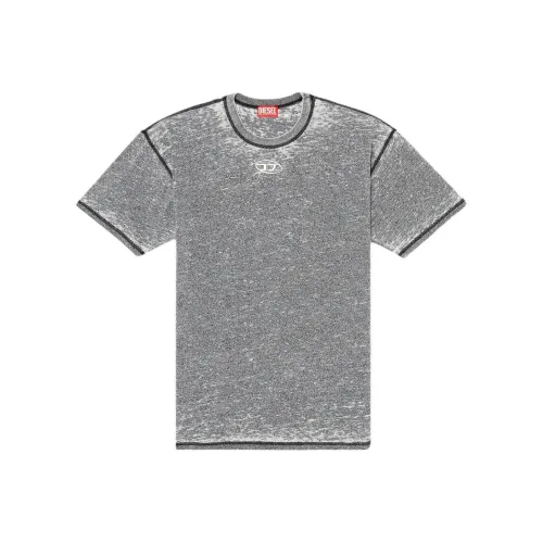 DIESEL Серый Мужской T-Рубашки