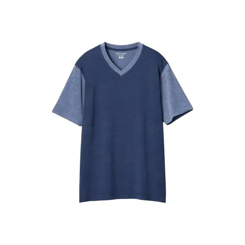 UNIQLO T-Shirt Унисекс Темно-синий
