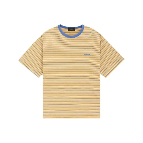 WE11DONE T-Shirt Унисекс Горчично-желтый