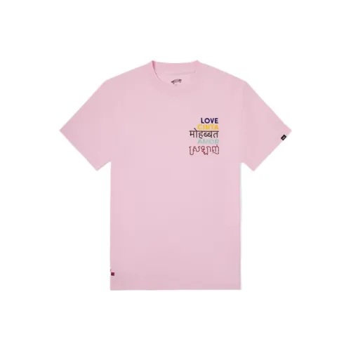 Vans TEE SS T-Shirt Унисекс Розовый