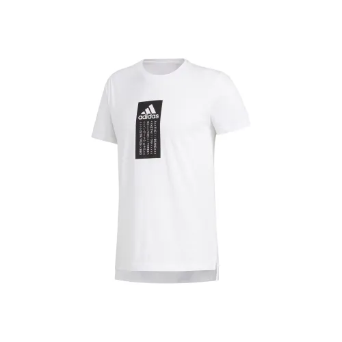 Adidas UNIVERSAL SPLIT T-Shirt Мужской Белый
