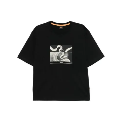 Hugo Boss Мужские Черные Рубашки