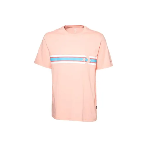 Converse Star Chevron T Рубашка Мужская Коралловая