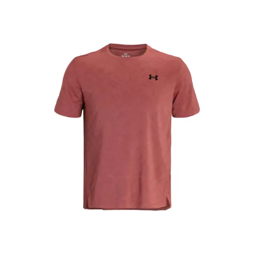 Under Armour Tech Vent UA GEODE SS T Рубашка Мужская Fractal Пудра