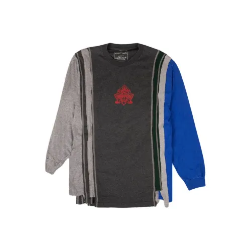 Needles Collaboration Серый Мужской T-Рубашки