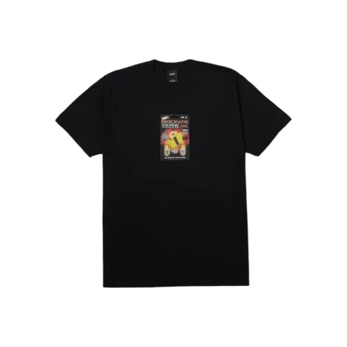 HUF Bronze56k Collaboration Черная Унисекс Футболка