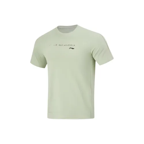 Лайнер Fitness Series T Рубашка Мужская Шалфейно-Зеленая