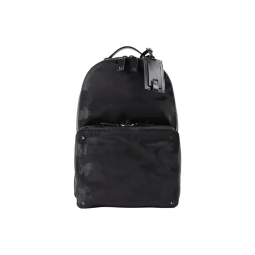 Valentino Рюкзак из коровьей кожи мужской черный