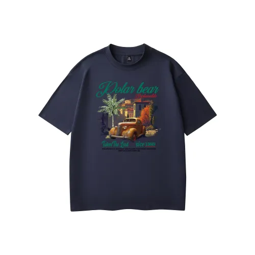 Белый медведь Унисекс Футболка