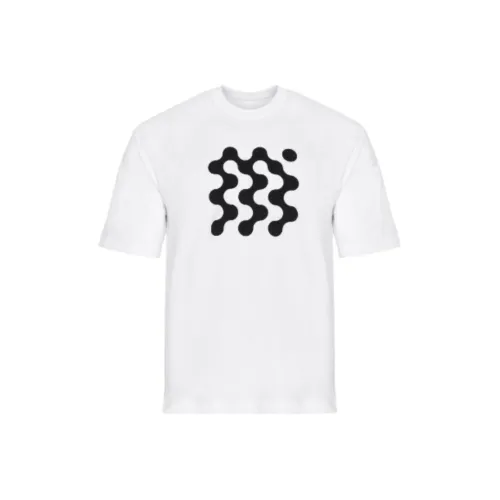 MANORS GOLF APPAREL Белая Мужская Футболка