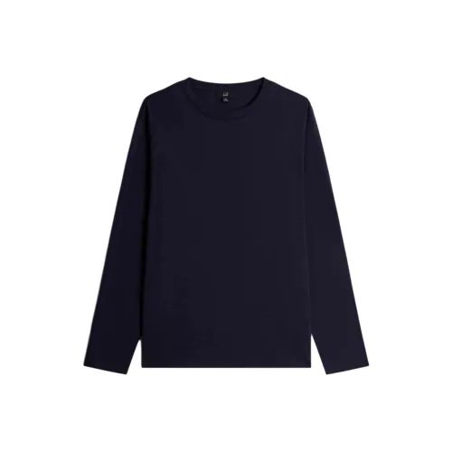 Dunhill Мужские рубашки T с чернильно-синим цветом