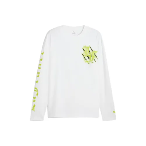 PUMA Белая Мужская Футболка