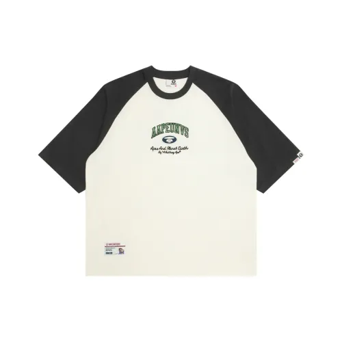 Aape SS25 T Рубашка Мужская Серо-Белая