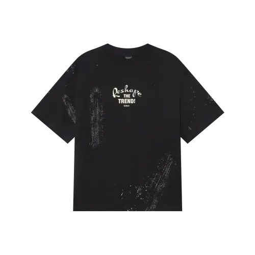 Cabbeen T-Shirt Мужской Угольный Черный 01