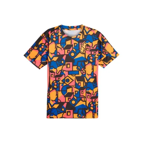 PUMA x NEYMAR JR X Copa AMÉRICA T Рубашка Мужская Камуфляжный Синий