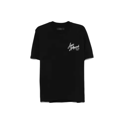AMIRI Мужские черные футболки