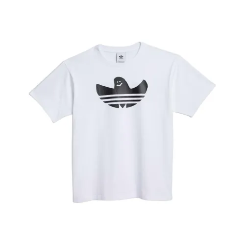 Adidas Originals Shmoofoil г Shmoo SS Tee T Рубашка Унисекс Белый Черный