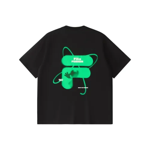 FILA FUSION FOB T Рубашка Унисекс Глубокий Черный