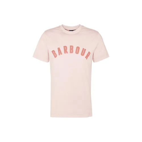 BARBOUR FW24 T Рубашка Мужская Розовая