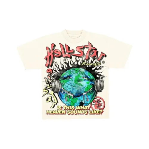 Hellstar Белая Мужская T-Рубашка