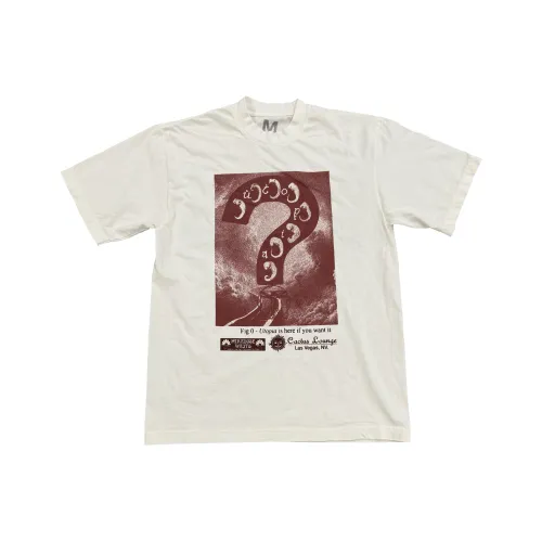 TRAVIS SCOTT ONLINE CERAMICS Collaboration Белая Унисекс Футболка