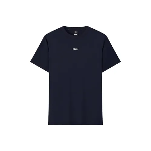 KSWISS T-Shirt Мужской Темный Индиго