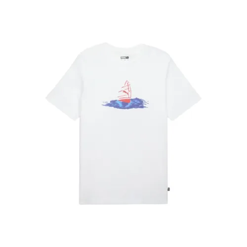 PUMA Белая Мужская Футболка