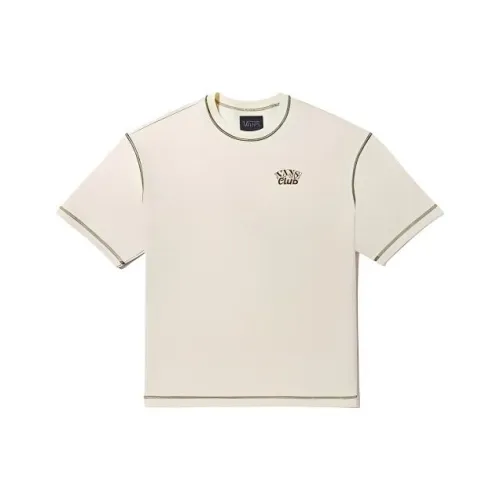 Vans TEE SS T-Shirt Unisex Cream White