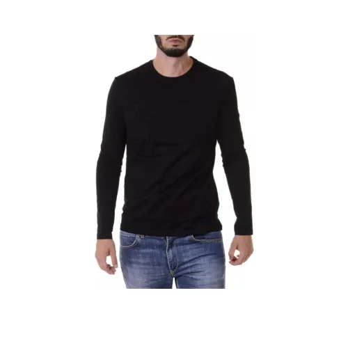 VERSACE Мужские черные T-рубашки