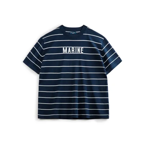 MADEN T Рубашка Мужская Морской Синий