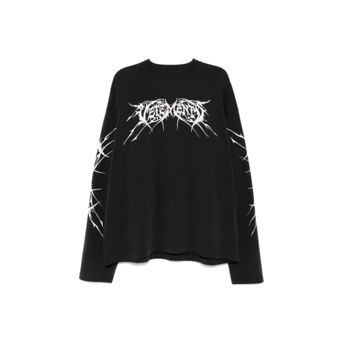 Vetements Черные Мужские T-Рубашки