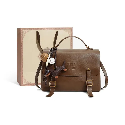 Monna Lisa Рюкзак из коровьей кожи женский коричневый