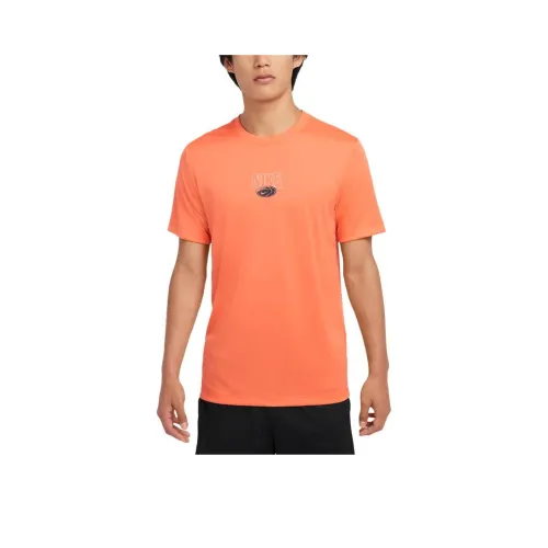 nike Dri Fit Sustainable Materials T-Shirt Мужской Светлый Дикий Манго