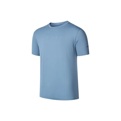 Saucony Blue Men's T-Shirts Сакони Синий Мужские Футболки