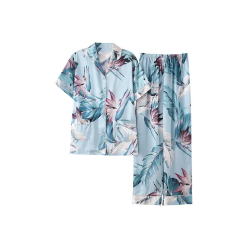 Pretty Lady Пижамный комплект женский небесно-голубой