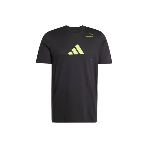 adidas Clothing Мужская черная футболка