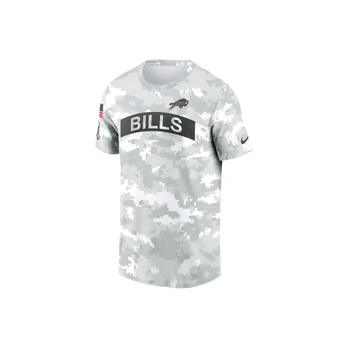 nike Dri FitNFL Buffalo Bills Salute To Service Edge Свод T Рубашка Мужская Белая