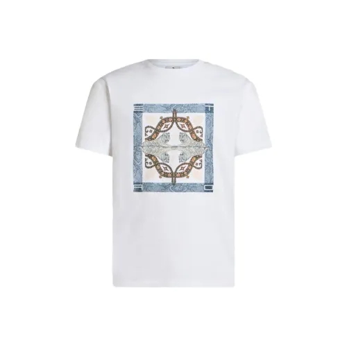 ETRO Белая Мужская T-рубашка