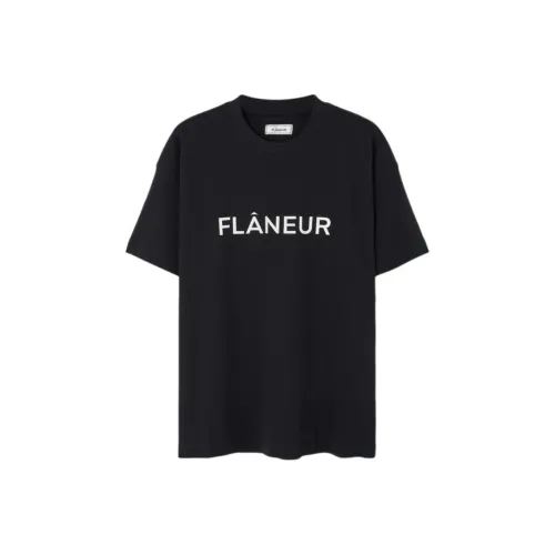 Flaneur Homme Черная мужская T-рубашка