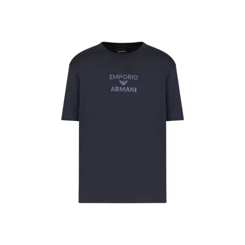 EMPORIO ARMANI Рубашка Мужская Морской Синий