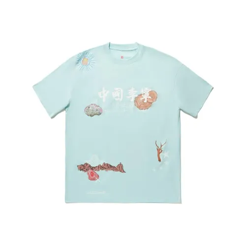 Т-рубашка с подкладкой мужская озеро серый синий