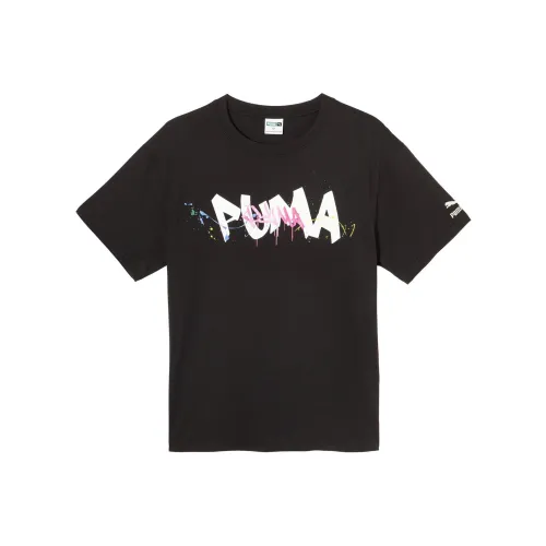 PUMA CLASSICS FTP Т-рубашка Унисекс Черная