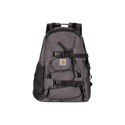 Carhartt WIP Kickflip Переработанный полиэстер Холст Рюкзак Унисекс Серый