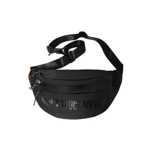 Deli Bear Кожа Мембранная Бананка Унисекс Черный Белый Оранжевый