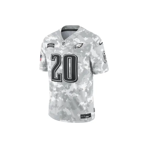 nike Dri FitNFL Brian Dawkins Philadelphia Eagles Salute To Service T-Shirt Мужской Белый