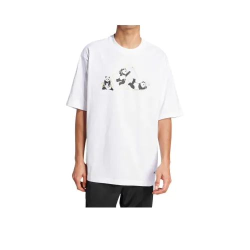 Adidas Белая Унисекс Футболка