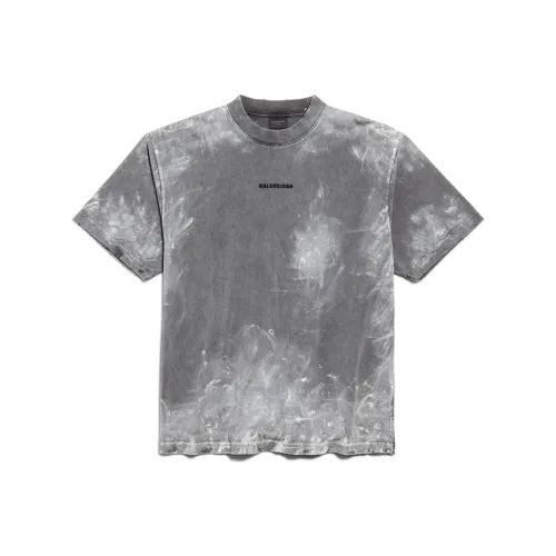 Balenciaga T-Shirt Regular Fit Men's Gray