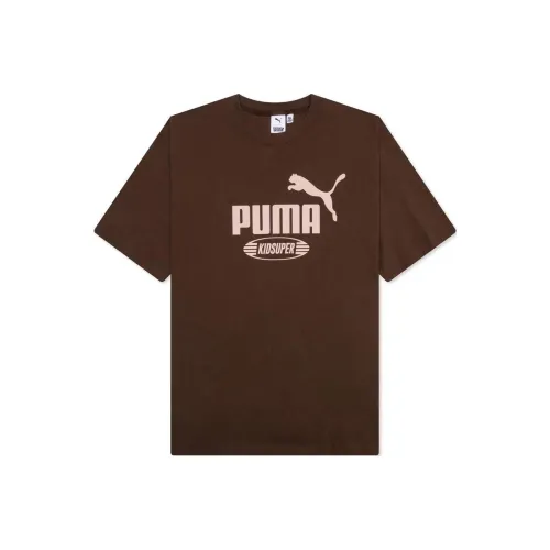 PUMA x KIDSUPER SS24 T-Shirt Унисекс Каштановый Коричневый