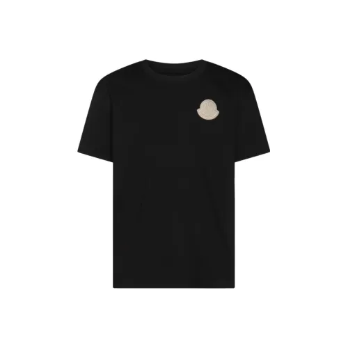 MONCLER Мужские черные T-рубашки