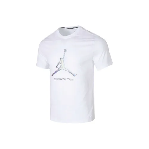 Джордан Белый Мужская Футболка